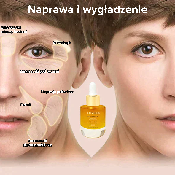 Zaawansowane serum przeciwstarzeniowe z kolagenem